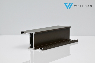 Aluminium Extrusion for Casement Window or Door,Bronze Anodized Color
