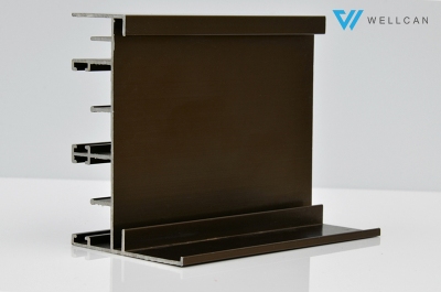 Bronze Anodized Aluminium Profiles for Sliding Window and Door