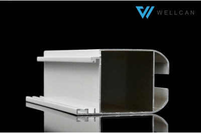 White Powder Coating Aluminium Profiles